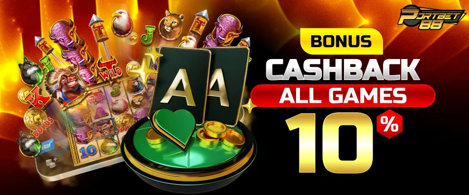 Bonus Cashback Mingguan 10%